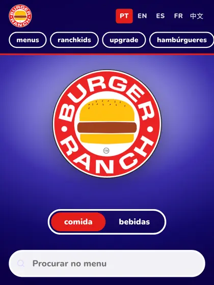 Menu digital de Burger Ranch