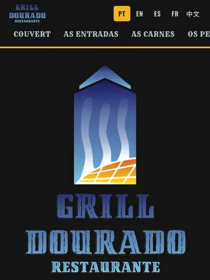Menu digital de Grill Dourado